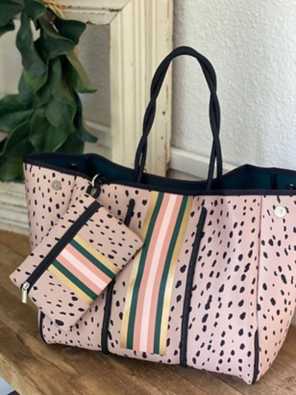 Taylor Gray Leopard " Mary Jo" Bag